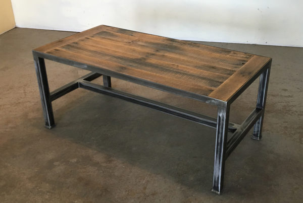 iron base - coffee table (breadboard) 1