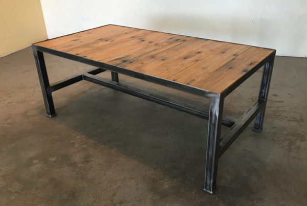 iron base - coffee table (width) 1